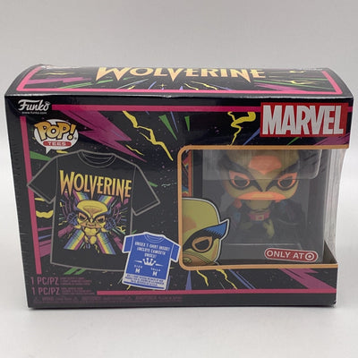 Funko Pop! Tees - Marvel - Wolverine (BlackLight) (Target Exclusive) (Medium Tee)
