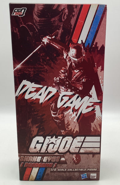 G.I. Joe FigZero Snake Eyes 1/6 Scale Collectible Figure