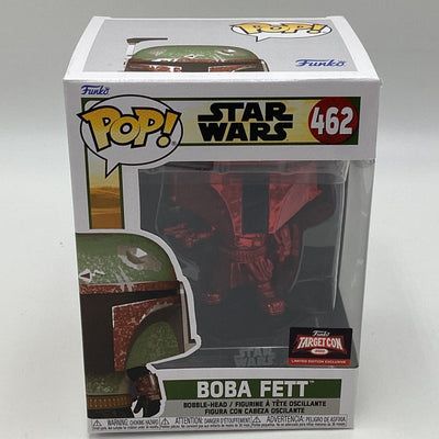 Funko Pop! Star Wars - Boba Fett (Red Chrome) (Target Exclusive)