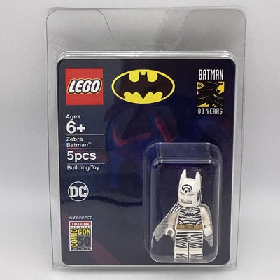 LEGO Zebra Batman Mini Figure (2019 SDCC Exclusive)