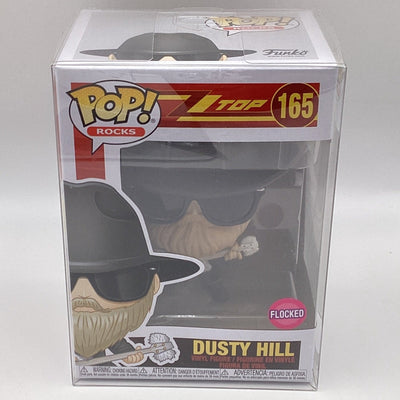 Funko Pop! Rocks - ZZ Top - Dusty Hill (Flocked)
