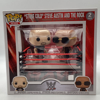 Funko Pop! WWE - "Stone Cold" Steve Austin And The Rock