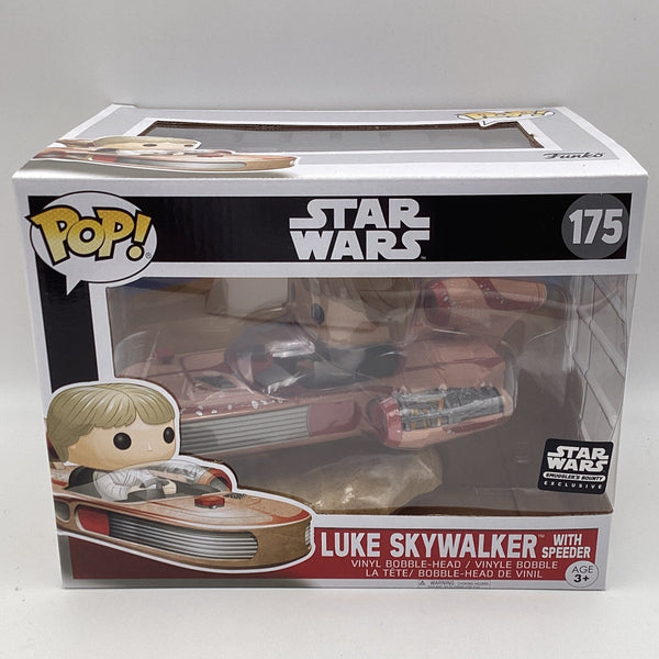 Funko pop luke skywalker 2025 with speeder