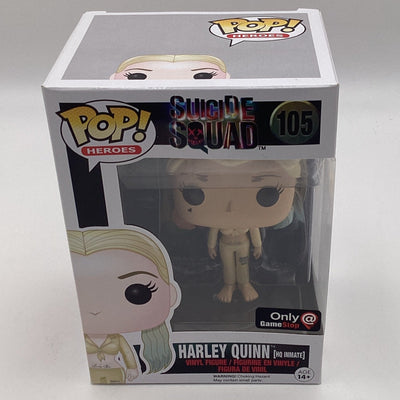 Funko Pop! Heroes - Suicide Squad - Harley Quinn (HQ Inmate) (GameStop Exclusive)