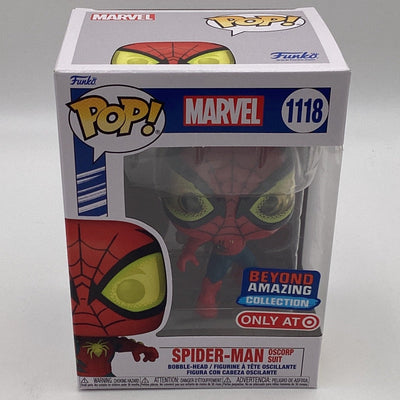 Funko Pop! Marvel - Spider-Man Oscorp Suit (Beyond Amazing Collection) (Target Exclusive)