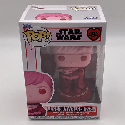 Funko Pop! Star Wars - Luke Skywalker With Grogu (Valentine's Day)