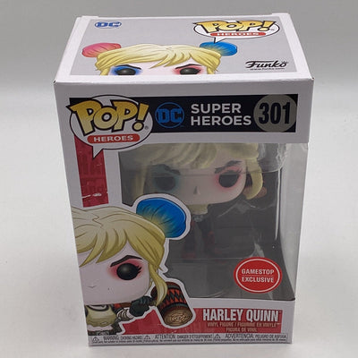 Funko Pop! Heroes - DC Super Heroes - Harley Quinn (GameStop Exclusive)