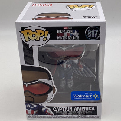 Funko Pop! Marvel - The Falcon And The Winter Soldier - Captain America (Walmart Exclusive)