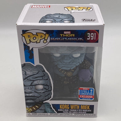 Funko Pop! Marvel - Thor Ragnarok - Kork With Miek (2018 Fall Convention Exclusive)