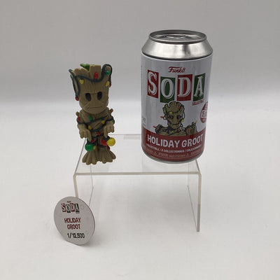 Funko Vinyl Soda - Holiday Groot (Common)