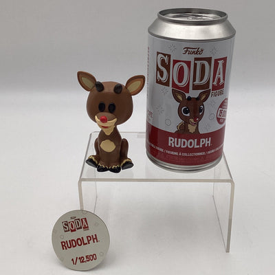Funko Vinyl Soda - Rudolph (Common)