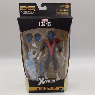 Marvel Legends Series - Build A Figure Wendigo - Nightcrawler 6" Action Figure
