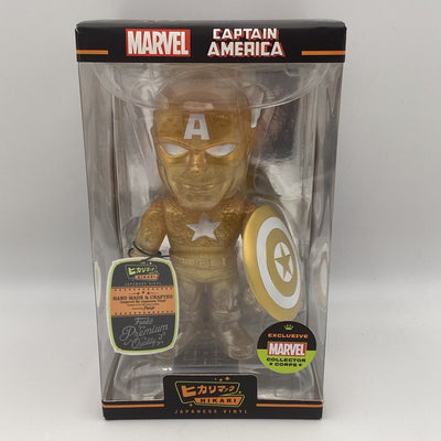 Funko Hikari - Captain America (Gold) (Marvel Collector Corps Exclusive)