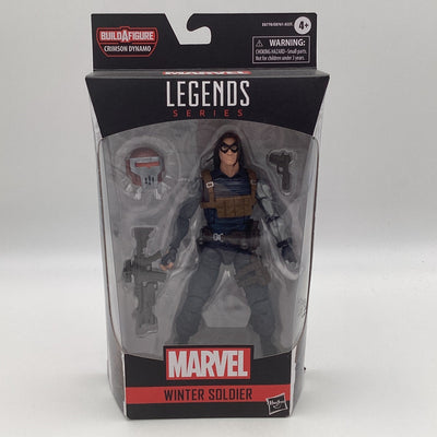Marvel Legends Series - Build A Figure Crimson Dynamo - Winter Soldier 6" Action Figure