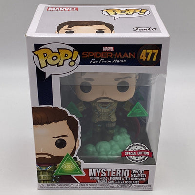 Funko Pop! Marvel - Spider-Man Far From Home - Mysterio (W/Out Helmet) (Special Edition)