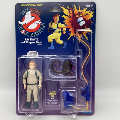The Real Ghostbusters - Ray Stantz And Wrapper Ghost Action Figure