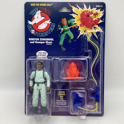 The Real Ghostbusters - Winston Zeddemore And Chomper Ghost Action Figure