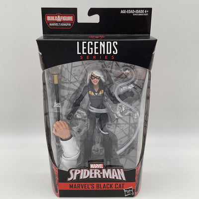 Marvel Legends Series - Build A Figure Kingpin - Black Cat 6" Action Figure