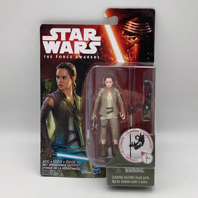 Star Wars The Force Awakens - Rey (Resistance Outfit) 3.75" Action Figure