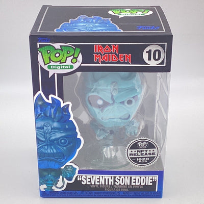 Funko Pop! Digital - Iron Maiden - Seventh Son Eddie (NFT Release) (1920 Pcs)
