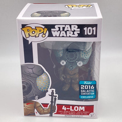 Funko Pop! Star Wars - 4-Lom (2016 Galactic Convention Exclusive)