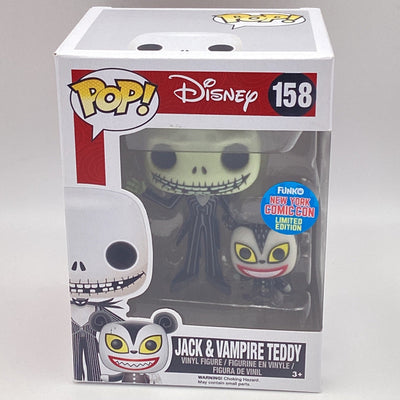 Funko Pop! Disney - Jack & Vampire Teddy (NYCC Limited Edition)