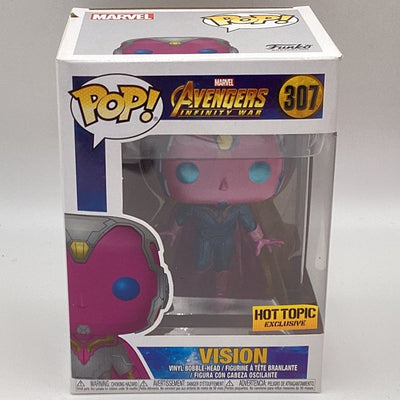 Funko Pop! Marvel - Avengers Infinity War - Vision (Hot Topic Exclusive) (Damaged)