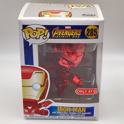 Funko Pop! Marvel - Avengers Infinity War - Iron Man (Red Chrome) (Target Exclusive)