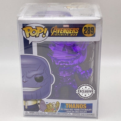 Funko Pop! Marvel - Avengers Infinity War - Thanos (Purple Chrome) (Exclusive)
