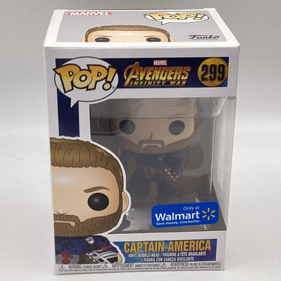 Funko Pop! Marvel - Avengers Infinity War - Captain America (Walmart Exclusive)
