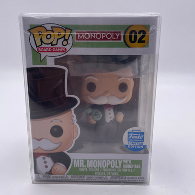 Funko Pop! Board Games - Monopoly - Mr. Monopoly (With Money Bag)