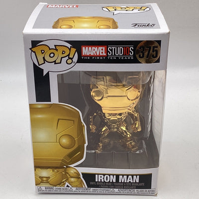 Funko Pop! Marvel Studios - Iron Man (Gold Chrome)