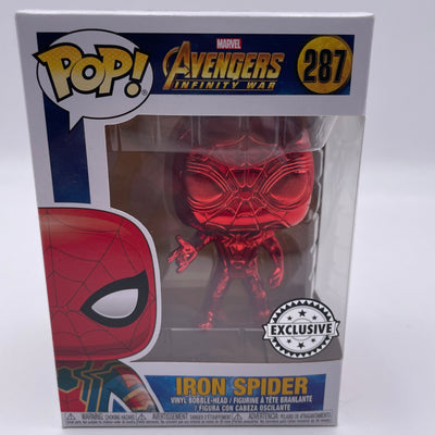 Funko Pop! Marvel Avengers Infinity War - Iron Spider (Red Chrome)