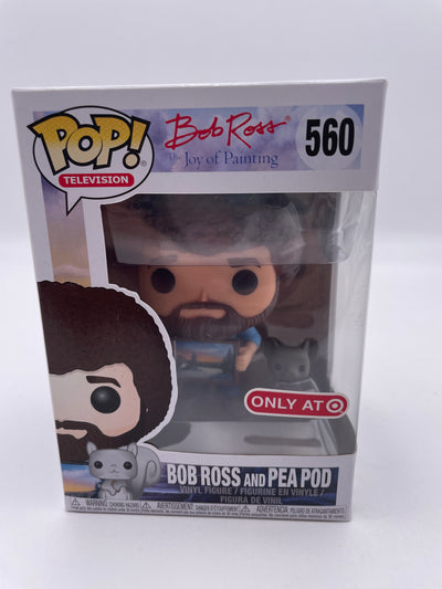 Funko Pop! TV - Bob Ross and Pea Pod