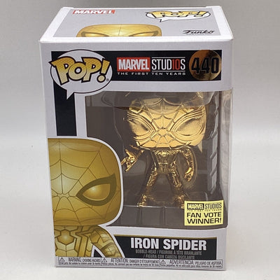 Funko Pop! Marvel Studios - Iron Spider (Gold Chrome) (Fan Vote Winner)