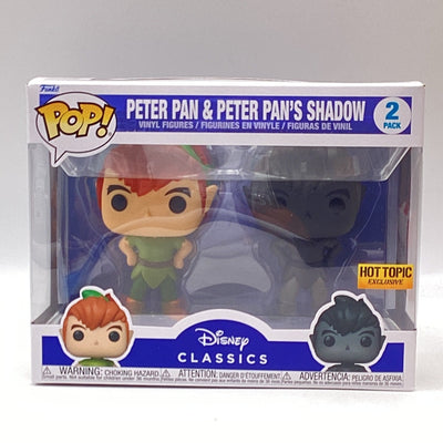 Funko Pop! Disney Classics - Peter Pan & Peter Pan's Shadow (2 Pack)