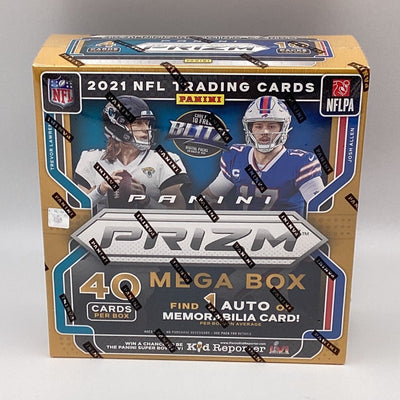 2021 Panini Prizm NFL Football Mega Box