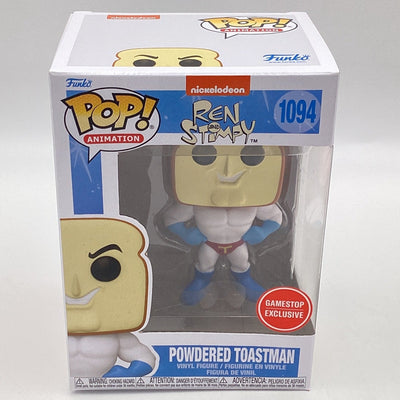 Funko Pop! Animation - Ren and Stimpy - Powdered Toastman (GameStop Exclusive)