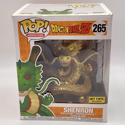 Funko Pop! Animation - Dragon Ball Z - 6" Shenron (Gold) (Hot Topic Exclusive) (Damaged)