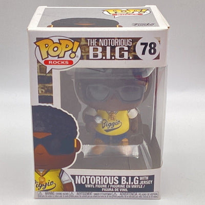 Funko Pop! Rocks - The Notorious B.I.G. With Jersey (Damaged)