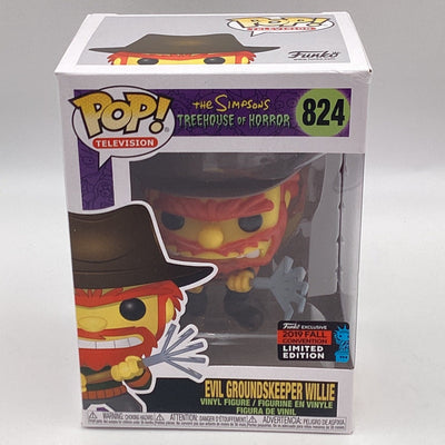 Funko Pop! TV - The Simpsons - Evil Groundskeeper Willie (2019 Fall Convention Exclusive)