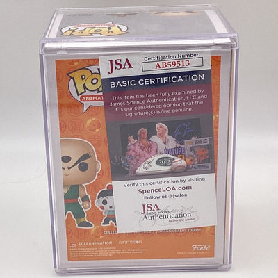 Funko Pop! Animation - DragonBall Z - Tien And Chiaotzu (Autographed by John Burgmeier) (JSA)