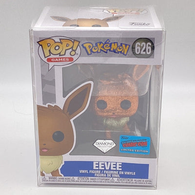 Funko Pop! Games - Pokemon - Eevee (Diamond Collection) (2021 NYCC Exclusive)
