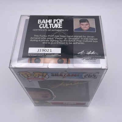 Funko Pop! Heroes - Shazam - Pedro (Autographed)