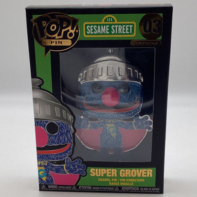 Funko Pop! Pin - Sesame Street - Super Grover