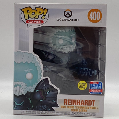 Funko Pop! Games - Overwatch - 6" Reinhardt (Glow In The Dark) (2018 Fall Convention Exclusive)