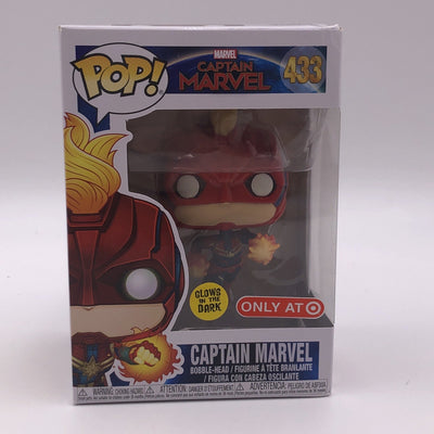 Funko Pop! Marvel - Captain Marvel (Glow In The Dark) (Target Exclusive)