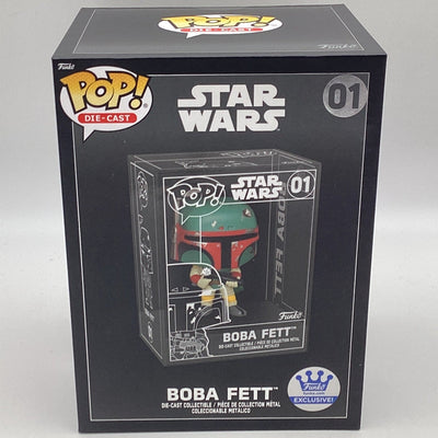 Funko Pop! Die-Cast - Star Wars - Boba Fett (Chase) (Funko Shop Exclusive)