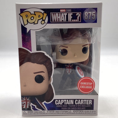 Funko Pop! Marvel Studios - What If...? - Captain Carter (GameStop Exclusive)
