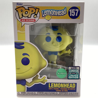 Funko Pop! Ad Icons - Lemonhead (Scented) (2022 Funkon Exclusive)